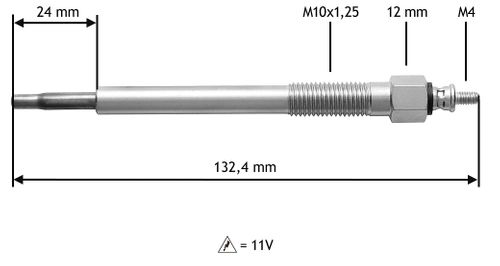 Image du produit pour Bougie de préchauffage