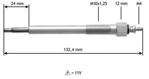 Image du produit pour Bougie de préchauffage
