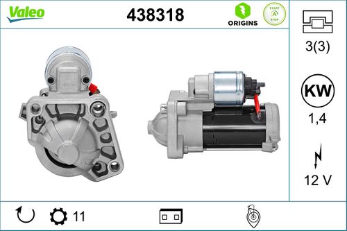 Image du produit pour Démarreur NEW STOP&START ORIGINAL PART