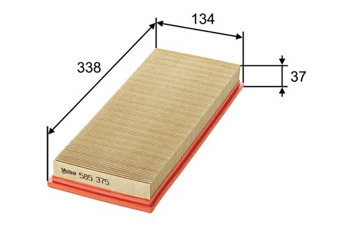 Image du produit pour Filtre à air