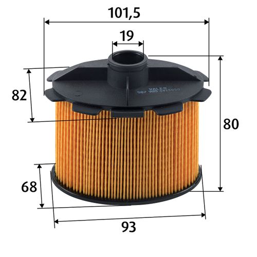 Image du produit pour Filtre à carburant