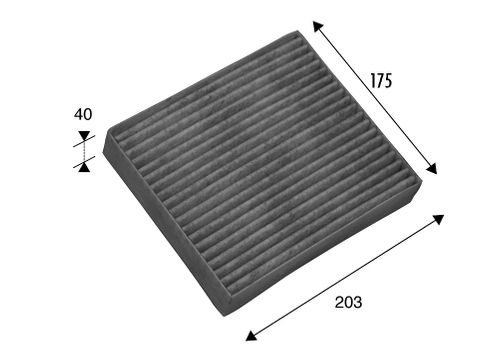 Image du produit pour Filtre, air de l'habitacle CLIMFILTER PROTECT