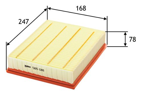Image du produit pour Filtre à air