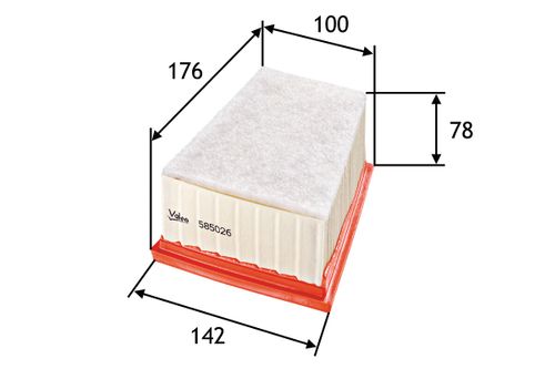 Image du produit pour Filtre à air