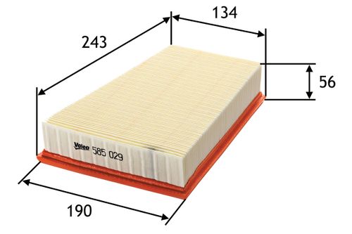 Image du produit pour Filtre à air