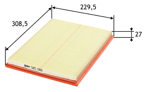Image du produit pour Filtre à air