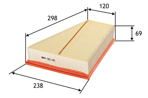 Image du produit pour Filtre à air