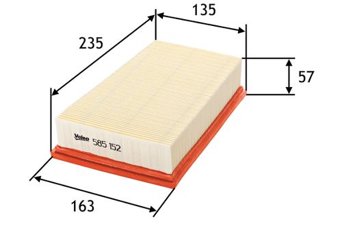 Image du produit pour Filtre à air