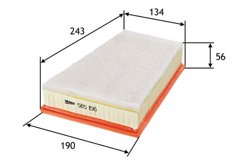 Image du produit pour Filtre à air