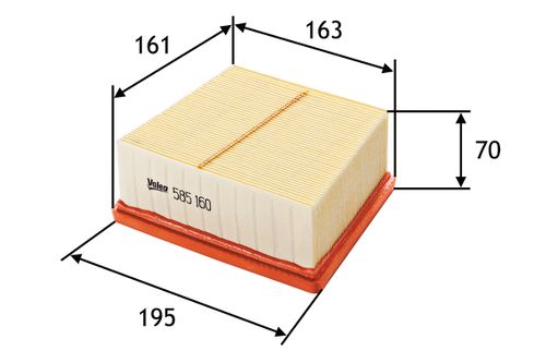 Image du produit pour Filtre à air