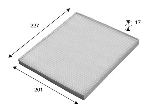 Image du produit pour Filtre, air de l'habitacle CLIMFILTER COMFORT