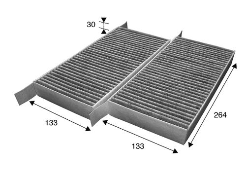 Image du produit pour Filtre, air de l'habitacle CLIMFILTER PROTECT