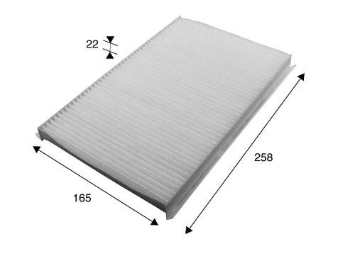 Image du produit pour Filtre, air de l'habitacle CLIMFILTER COMFORT