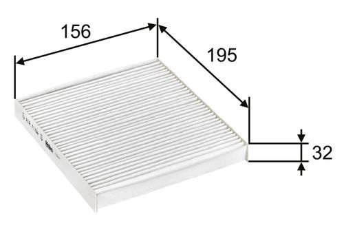 Image du produit pour Filtre, air de l'habitacle CLIMFILTER COMFORT