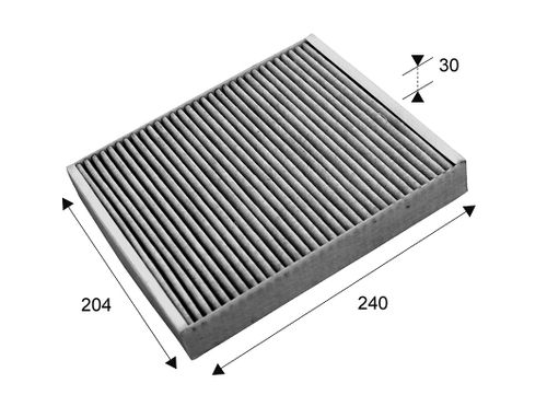 Image du produit pour Filtre, air de l'habitacle CLIMFILTER PROTECT