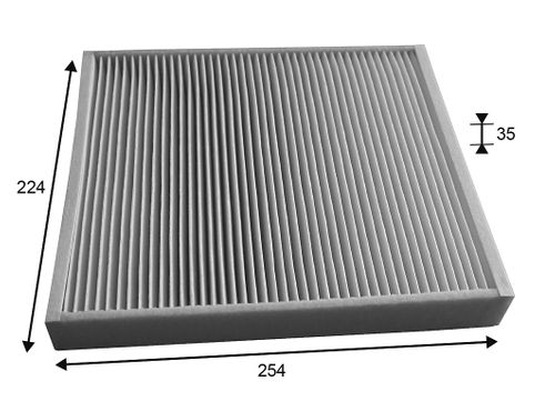 Image du produit pour Filtre, air de l'habitacle CLIMFILTER COMFORT