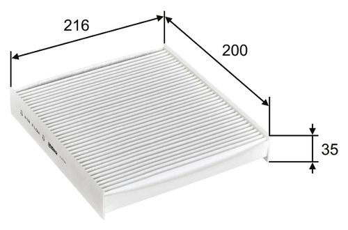Image du produit pour Filtre, air de l'habitacle CLIMFILTER COMFORT