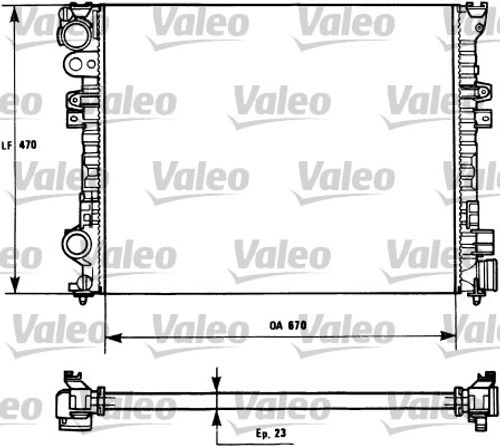 Image du produit pour Radiateur, refroidissement du moteur