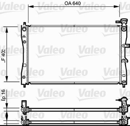 Image du produit pour Radiateur, refroidissement du moteur