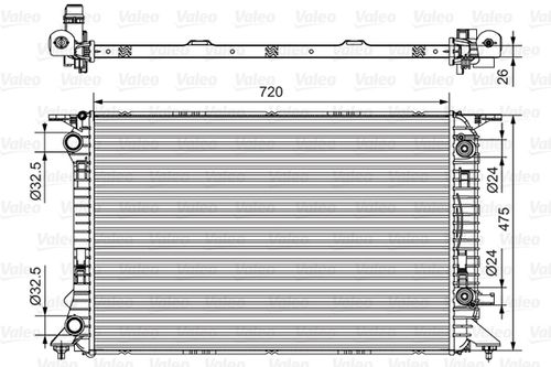 Image du produit pour Radiateur, refroidissement du moteur