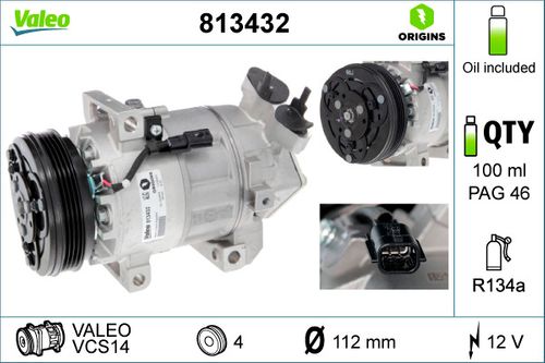 Image du produit pour Compresseur, climatisation NEW ORIGINAL PART