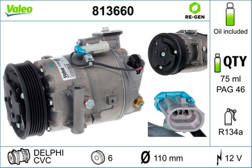 Image du produit pour Compresseur, climatisation ECHANGE STANDARD