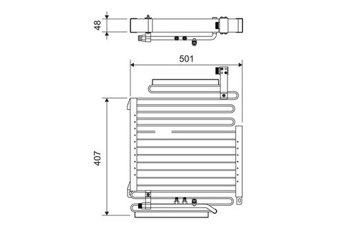 Image du produit pour Condenseur, climatisation