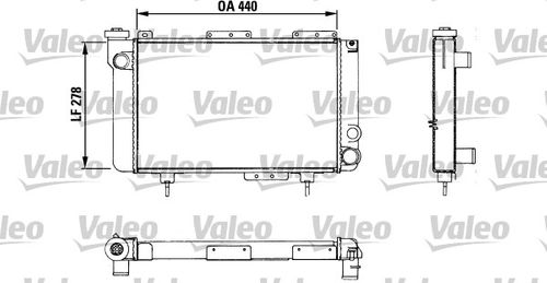 Image du produit pour Radiateur, refroidissement du moteur