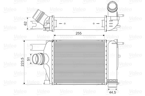 Image du produit pour Intercooler, échangeur