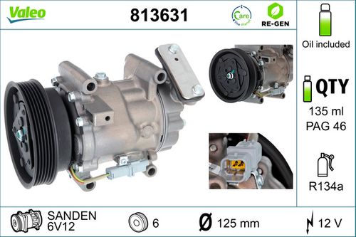 Image du produit pour Compresseur, climatisation ECHANGE STANDARD