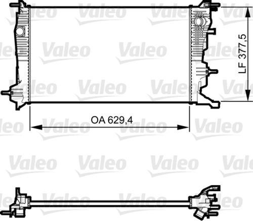 Image du produit pour Radiateur, refroidissement du moteur