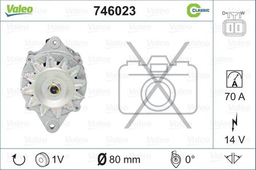 Image du produit pour Alternateur REMANUFACTURED CLASSIC