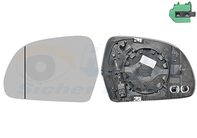 Verre de rétroviseur, rétroviseur extérieur * HAGUS * | VAN WEZEL