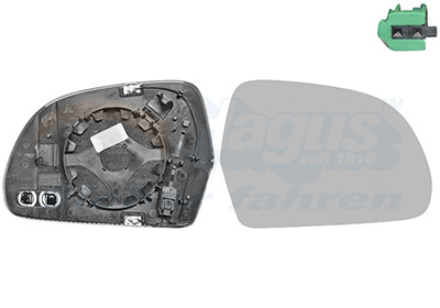 Verre de rétroviseur, rétroviseur extérieur * HAGUS * | VAN WEZEL