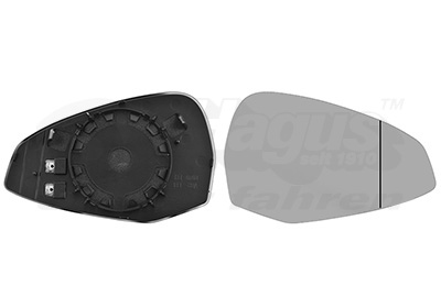 Verre de rétroviseur, rétroviseur extérieur * HAGUS * | VAN WEZEL