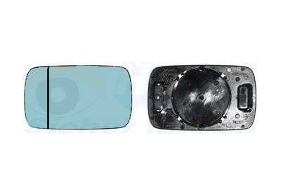 Verre de rétroviseur, rétroviseur extérieur * HAGUS * | VAN WEZEL