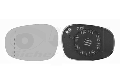 Verre de rétroviseur, rétroviseur extérieur * HAGUS * | VAN WEZEL