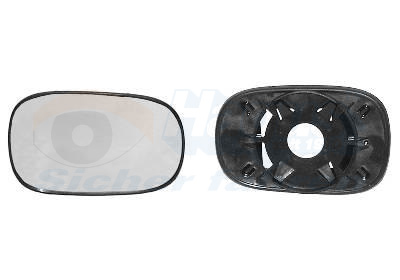 Verre de rétroviseur, rétroviseur extérieur * HAGUS * | VAN WEZEL