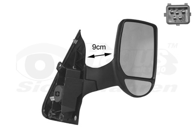 Rétroviseur extérieur * HAGUS * | VAN WEZEL