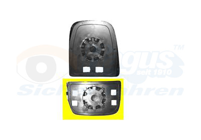 Verre de rétroviseur, rétroviseur extérieur * HAGUS * | VAN WEZEL