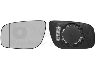 Verre de rétroviseur, rétroviseur extérieur * HAGUS * | VAN WEZEL