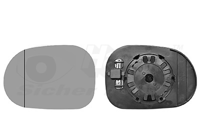 Verre de rétroviseur, rétroviseur extérieur * HAGUS * | VAN WEZEL