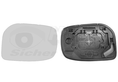 Verre de rétroviseur, rétroviseur extérieur * HAGUS * | VAN WEZEL