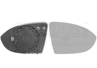 Verre de rétroviseur, rétroviseur extérieur * HAGUS * | VAN WEZEL