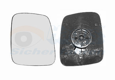 Verre de rétroviseur, rétroviseur extérieur * HAGUS * | VAN WEZEL