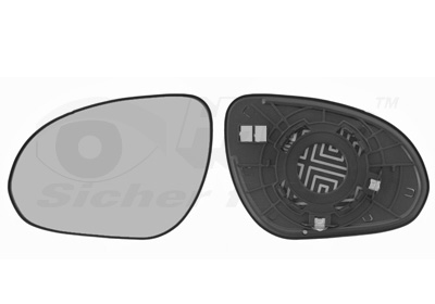 Verre de rétroviseur, rétroviseur extérieur * HAGUS * | VAN WEZEL