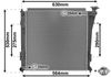 Image du produit pour Radiateur, refroidissement du moteur