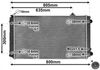 Image du produit pour Radiateur, refroidissement du moteur