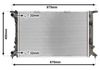 Image du produit pour Radiateur, refroidissement du moteur