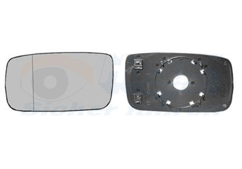 Image du produit pour Verre de rétroviseur, rétroviseur extérieur * HAGUS *